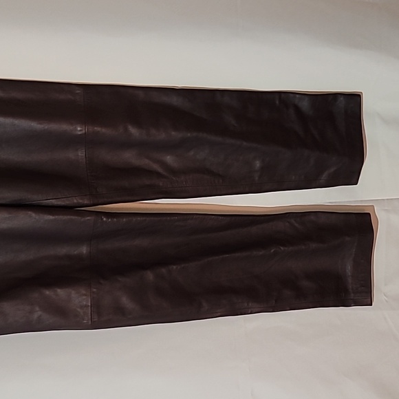 Authentic Vintage CHANEL Lambskin Leather Trousers - Picture 4 of 11